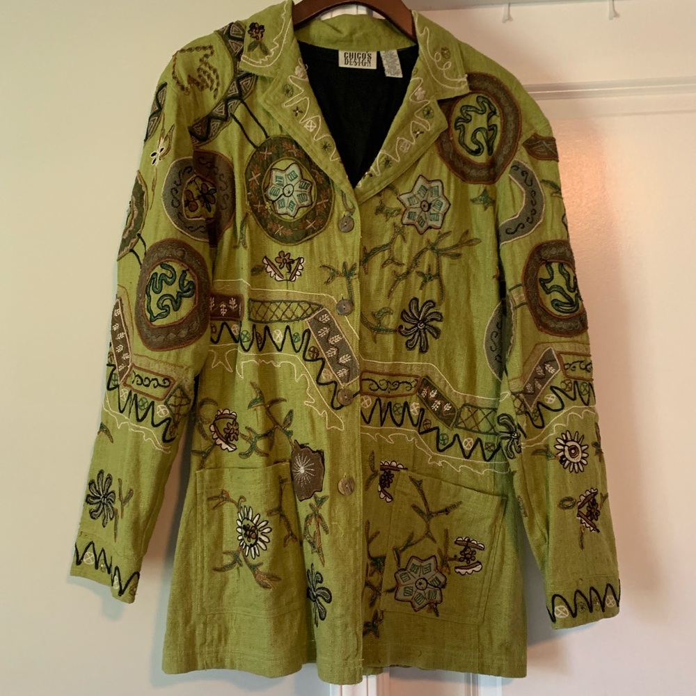 Funky Embroidered Jacket